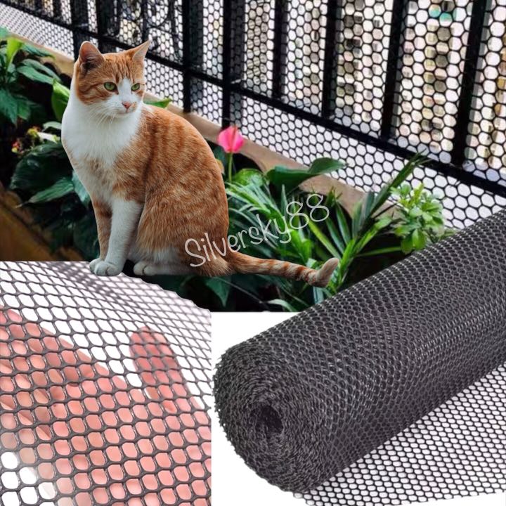 Plastic mesh Balcony window gate safety barrier net pvc cat mesh