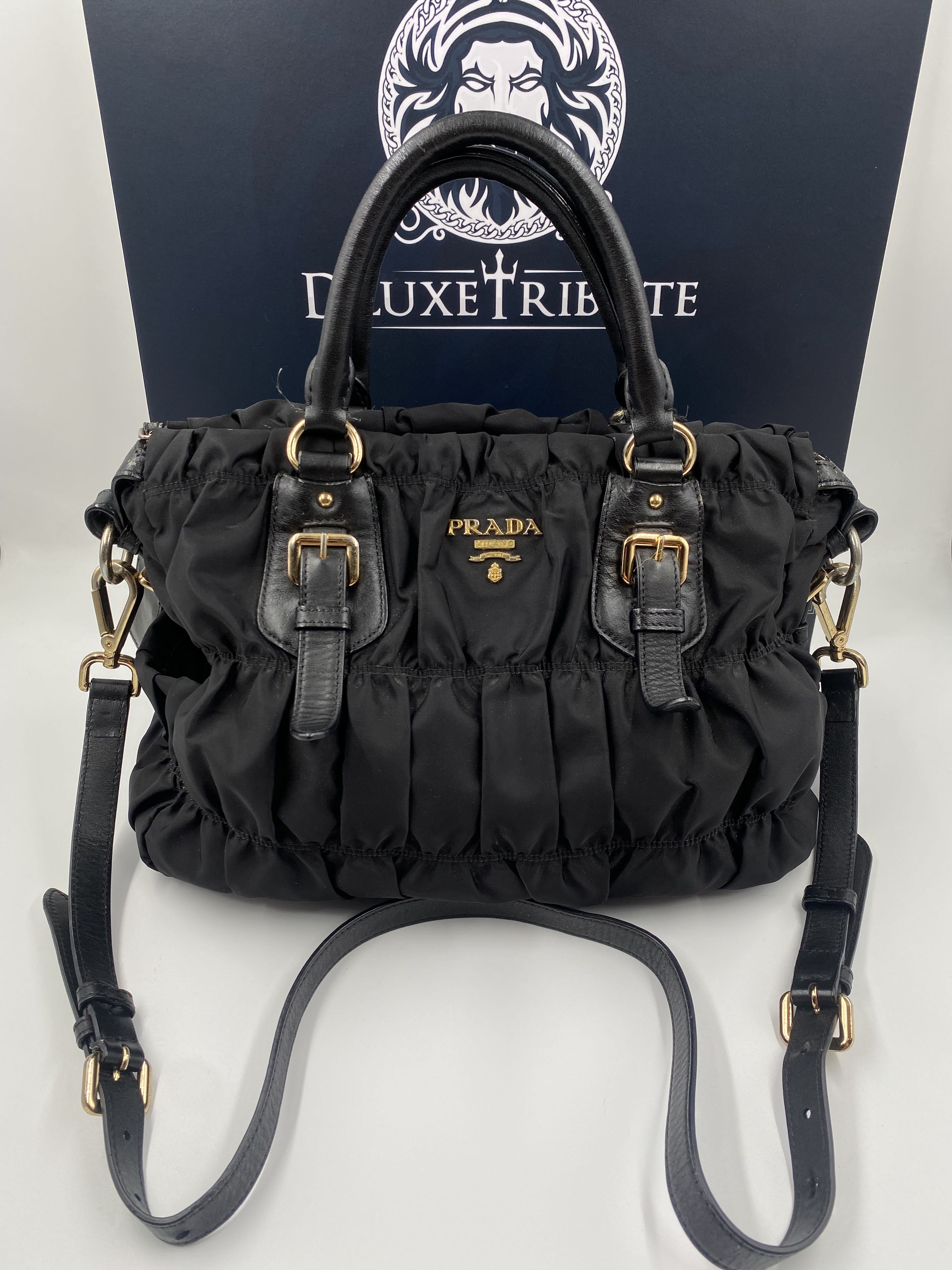 Prada Nylon Matelasse Bag Luxury Bags Wallets on Carousell