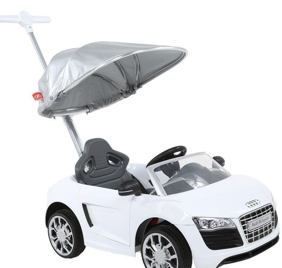 Audi push 2025 car with canopy