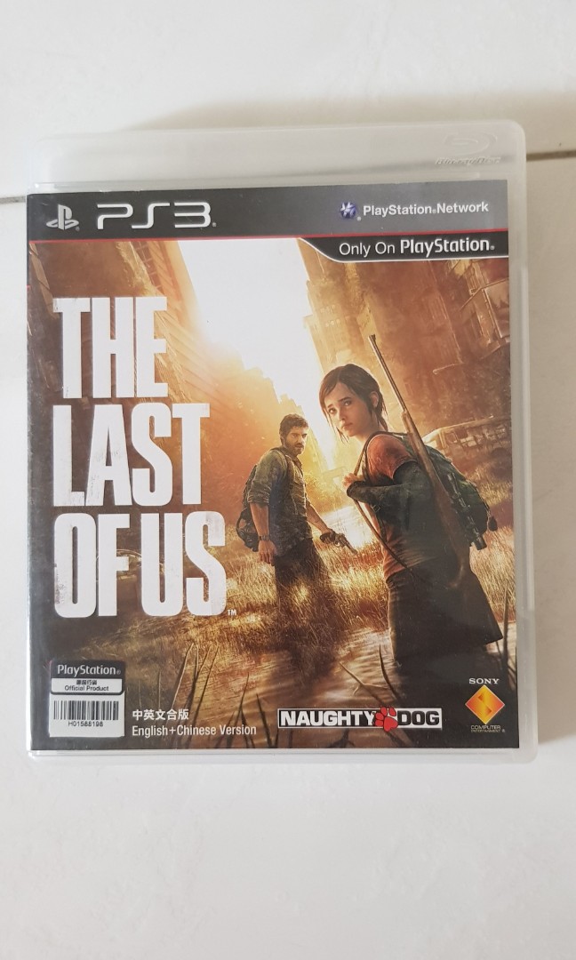 The last of us hot sale ps3 game