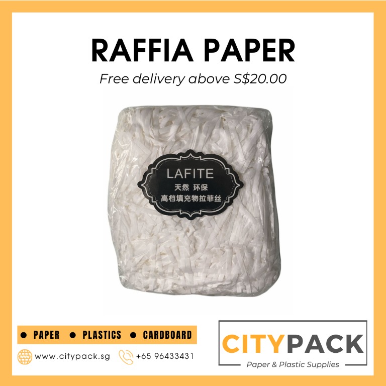 Raffia Shredded Paper (30/50g) / Confetti / Gift Wrap / Gift Box ...