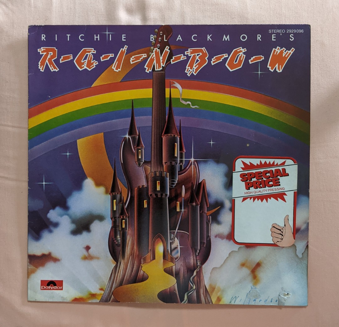 Rainbow - Ritchie Blackmore's Rainbow LP, Hobbies & Toys, Music