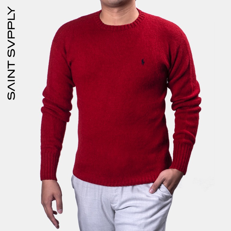 Polo ralph new arrivals lauren red sweater