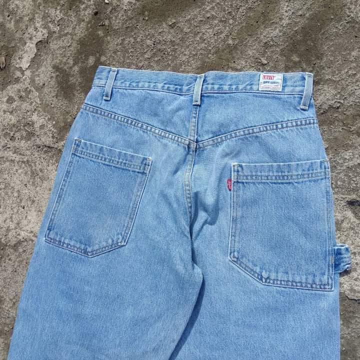 Rare Vintage 90's Levi's Red Tab Dry Goods Two Horse Brand Carpenter Jeans,  Women's Fashion, Bottoms, Jeans on Carousell
