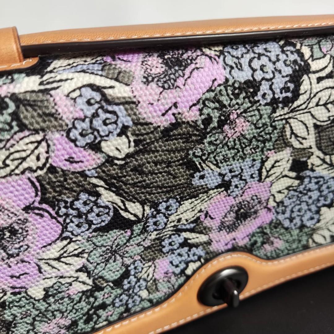 Riley chain clutch on sale with heritage floral print