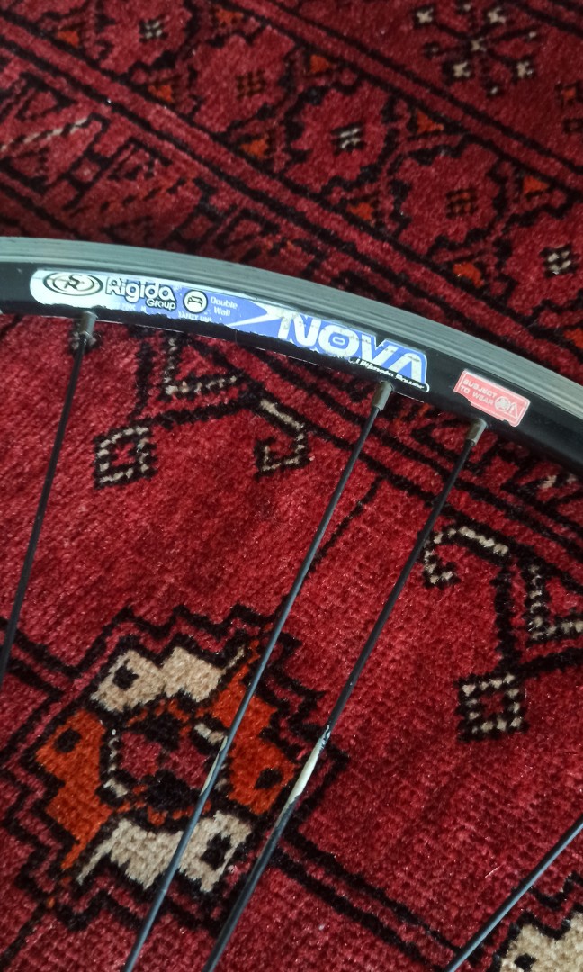Rigida Nova Wheelset 700c Front Rear