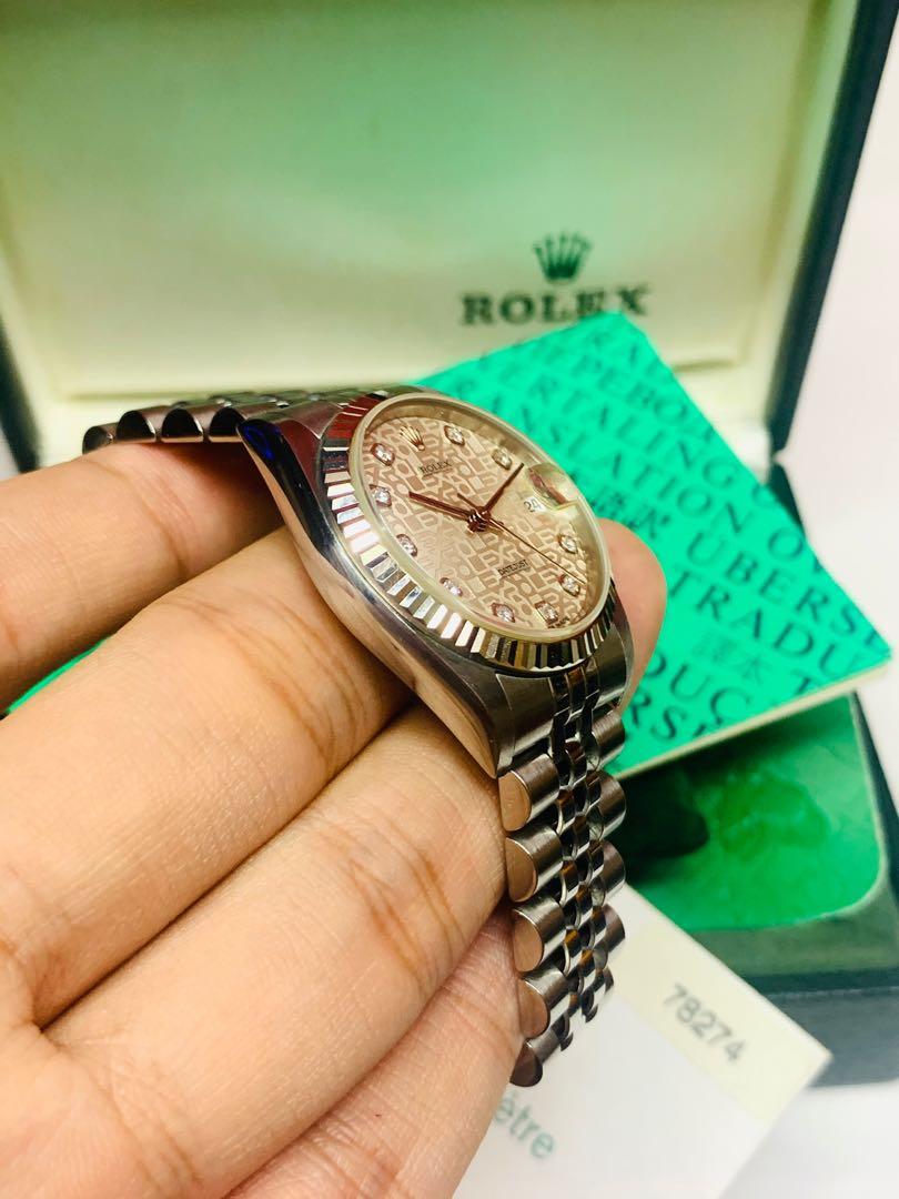 ROLEX DATEJUST 78274 2コマ 頼ん 