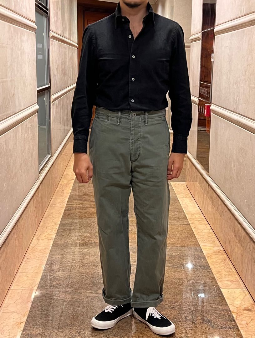 Rrl cotton sales field chino