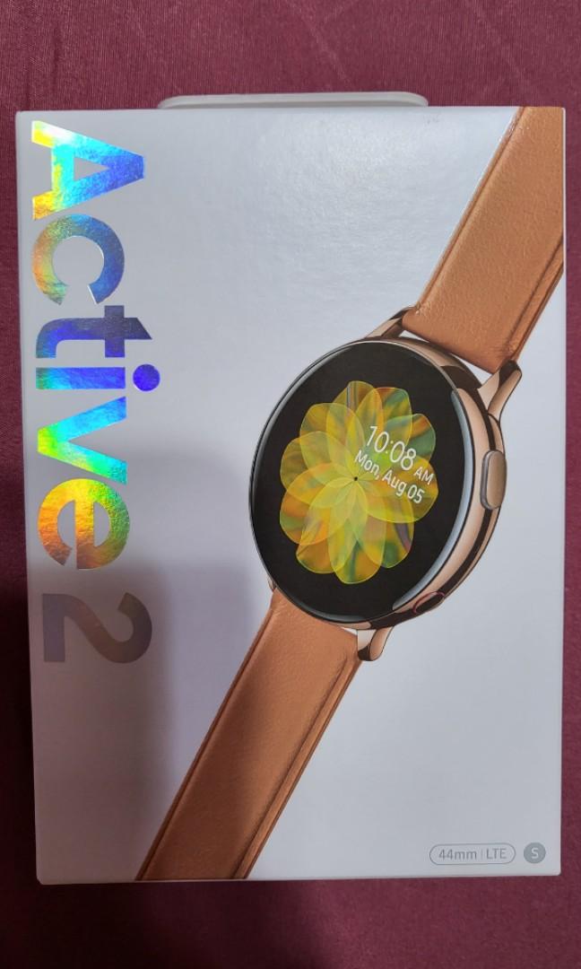 Samsung Galaxy Watch Active 2 Gold 44mm LTE Mobile Phones