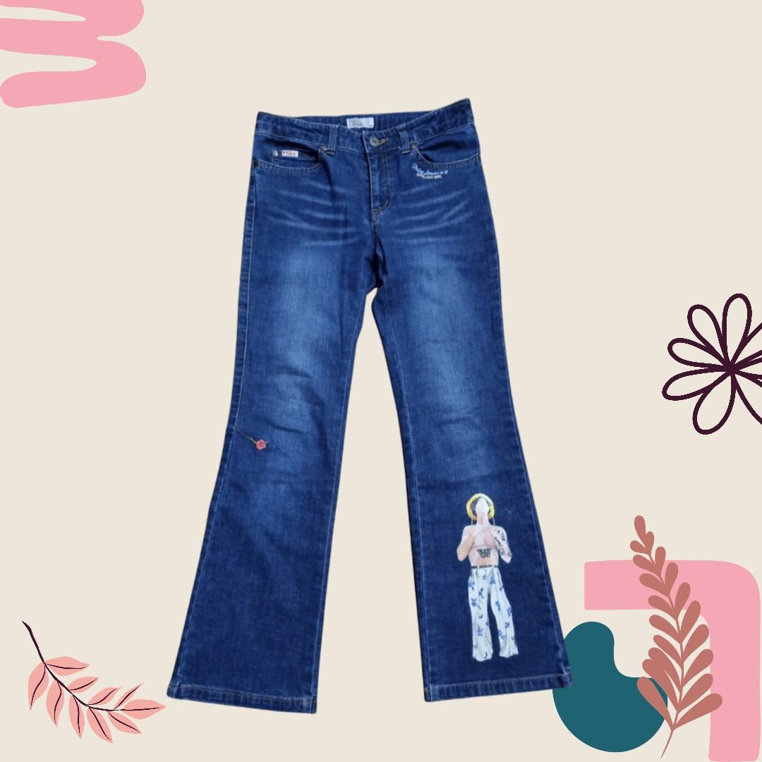 #SeeHere Hand painted Harry styles jeans
