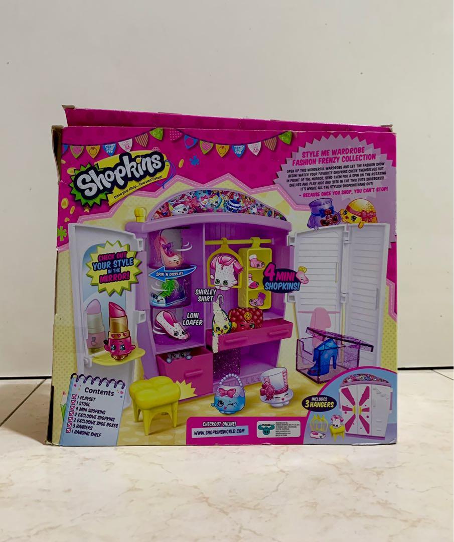 Shopkins style me wardrobe store