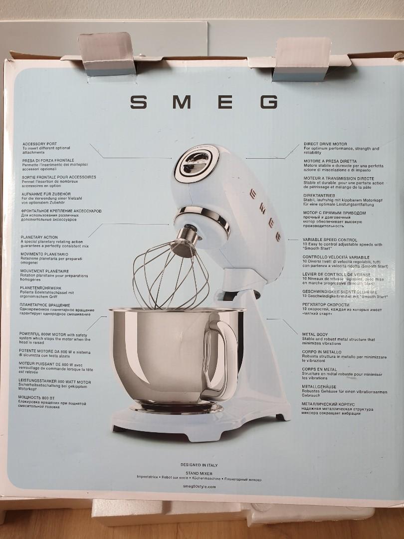 SMEG stand mixer, SMF03 BLUK, TV & Home Appliances, Kitchen Appliances