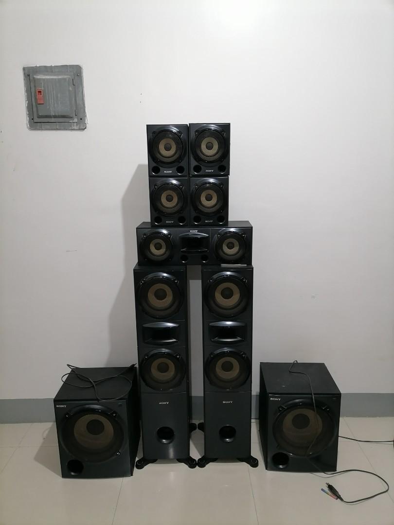 Sony muteki 7.2 speaker setup discount