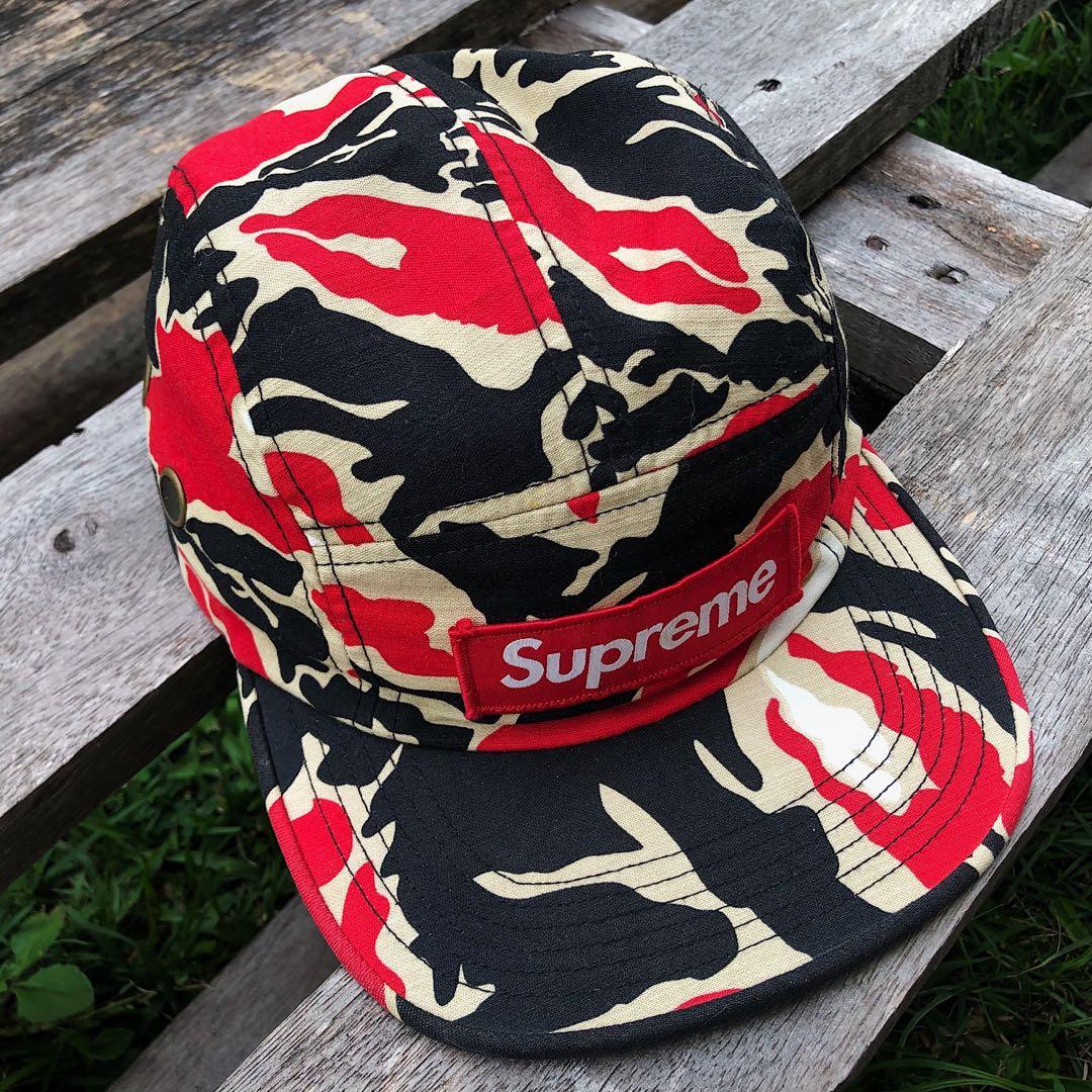 Supreme Vintage Camo Camp Cap n3 - ファッション