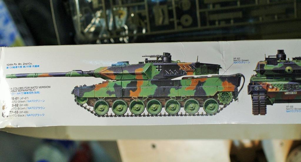Tamiya 35271 1/35 Leopard 2 A6 Main Battle Tank 35271 Decals