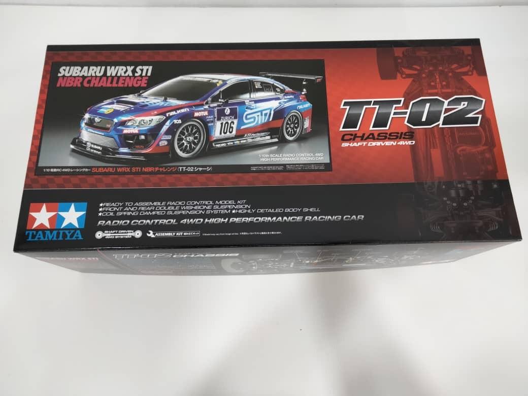タミヤ 1/10 XBシリーズ No.207 SUBARU WRX STI NBRチャレンジ (TT-02