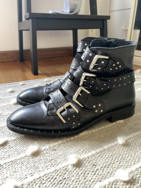 Topshop biker boots cheap