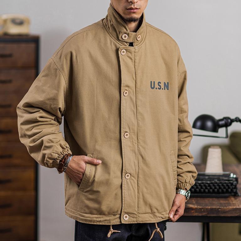 Vintage us navy outlet jacket