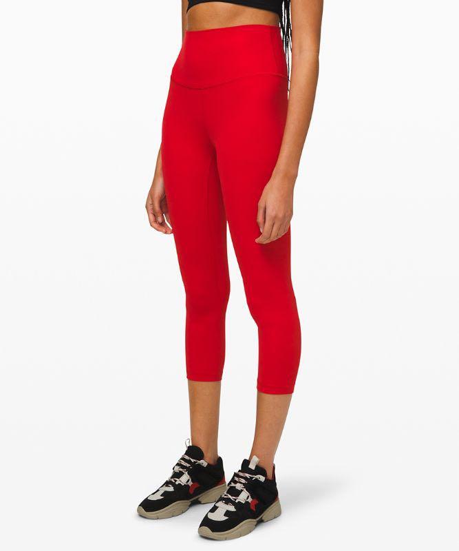 BNWT Lululemon Align HR Crop Leggings 21 Size 4 Love Red, Women's Fashion,  Activewear on Carousell