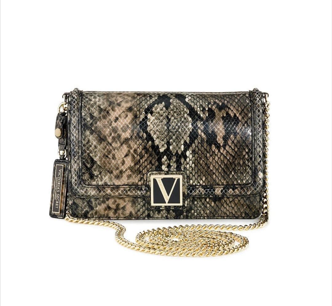 Victoria s Secret Snake skin crossbody bag