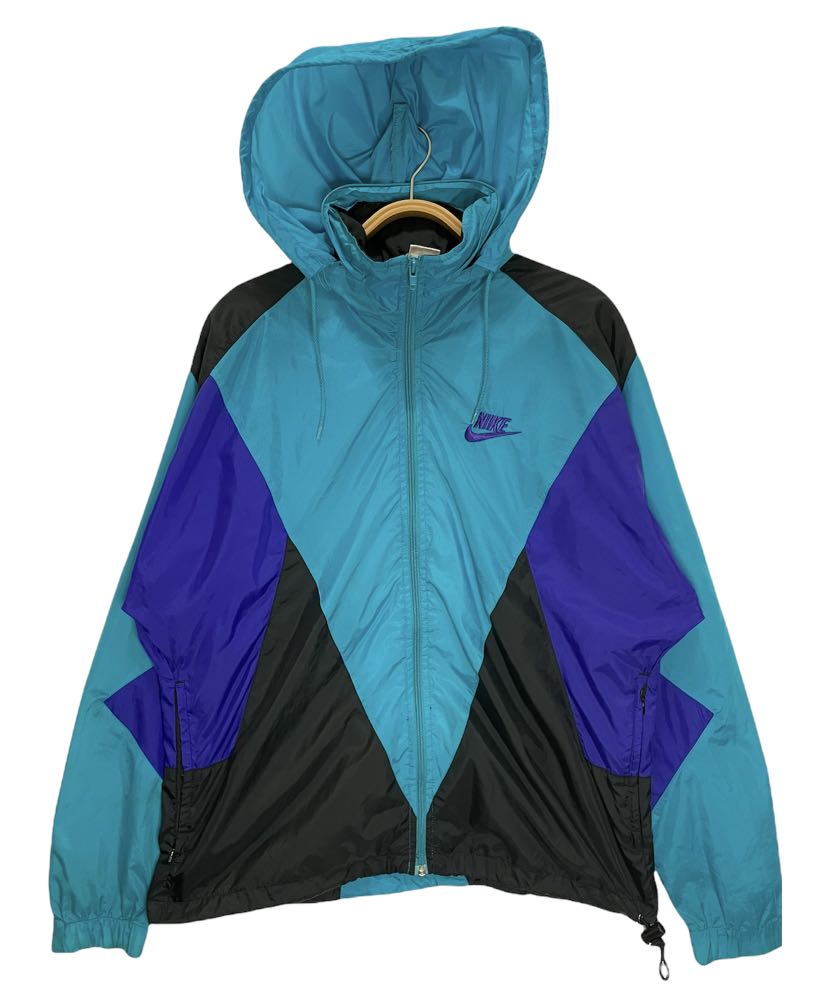 Nike grey tag discount windbreaker