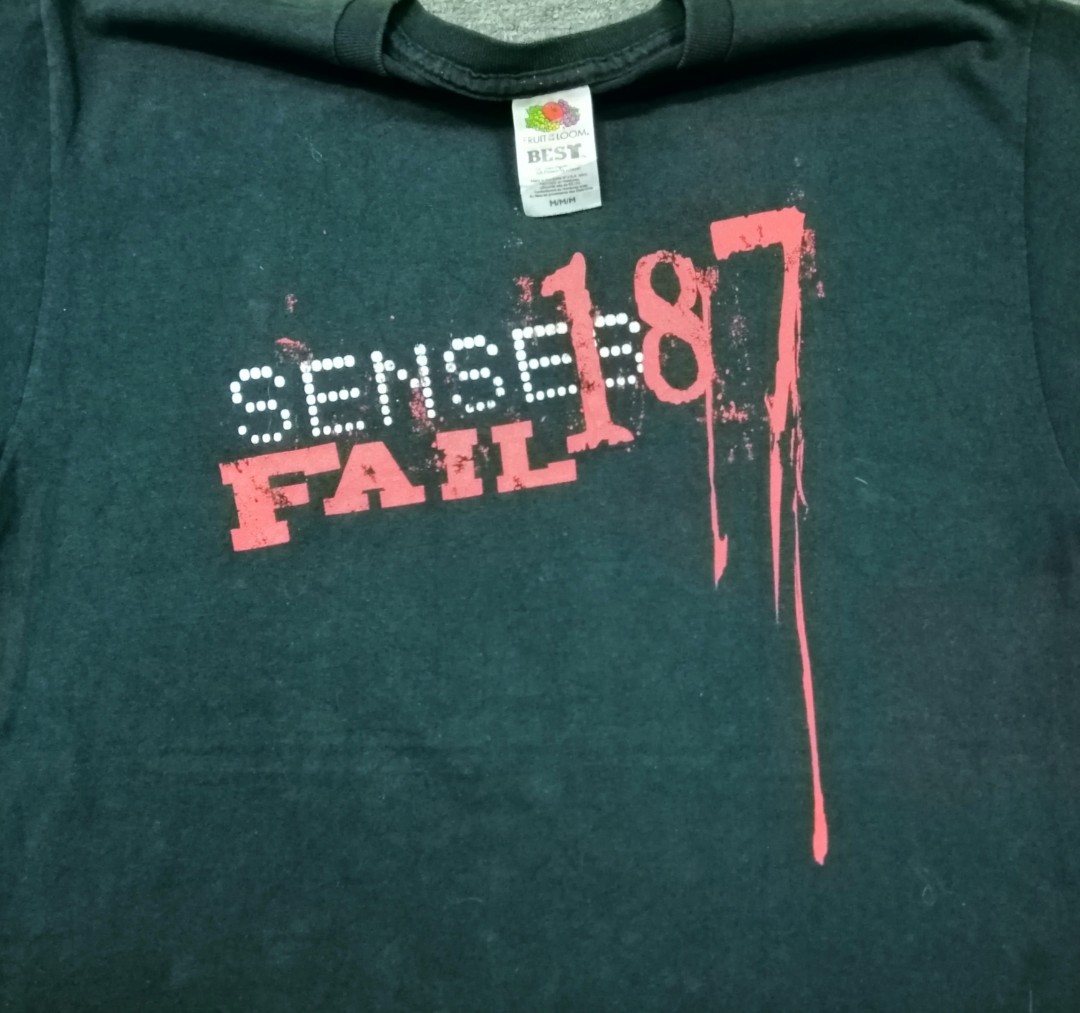 VINTAGE SENSES FAIL 187, Men's Fashion, Tops & Sets, Tshirts