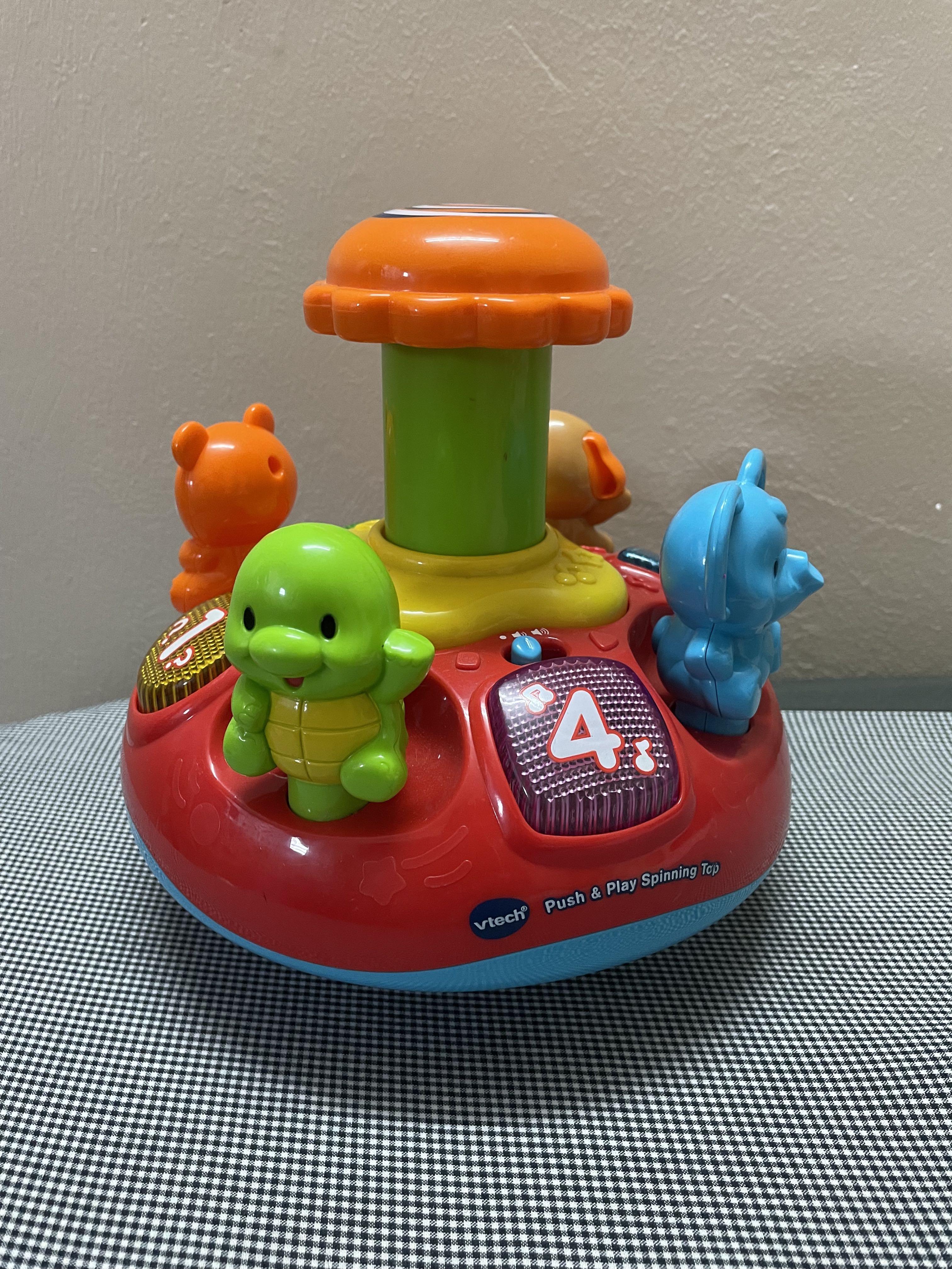 Vtech push & play top spinning top
