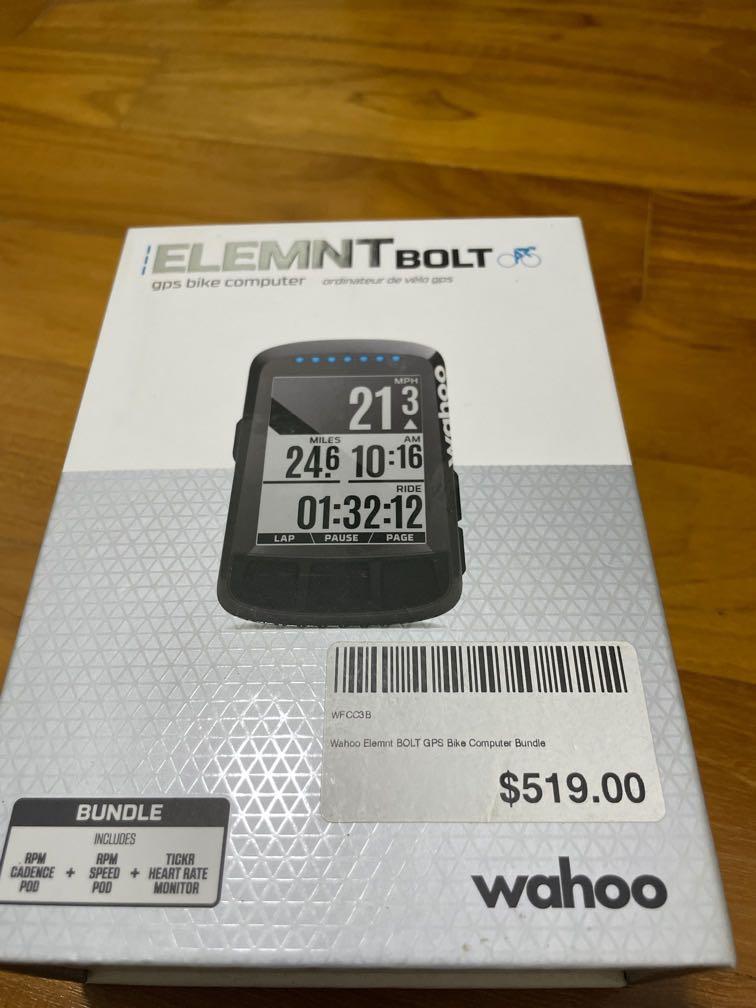 Wahoo Elemnt Bolt V1 Sports Equipment Bicycles Parts Parts