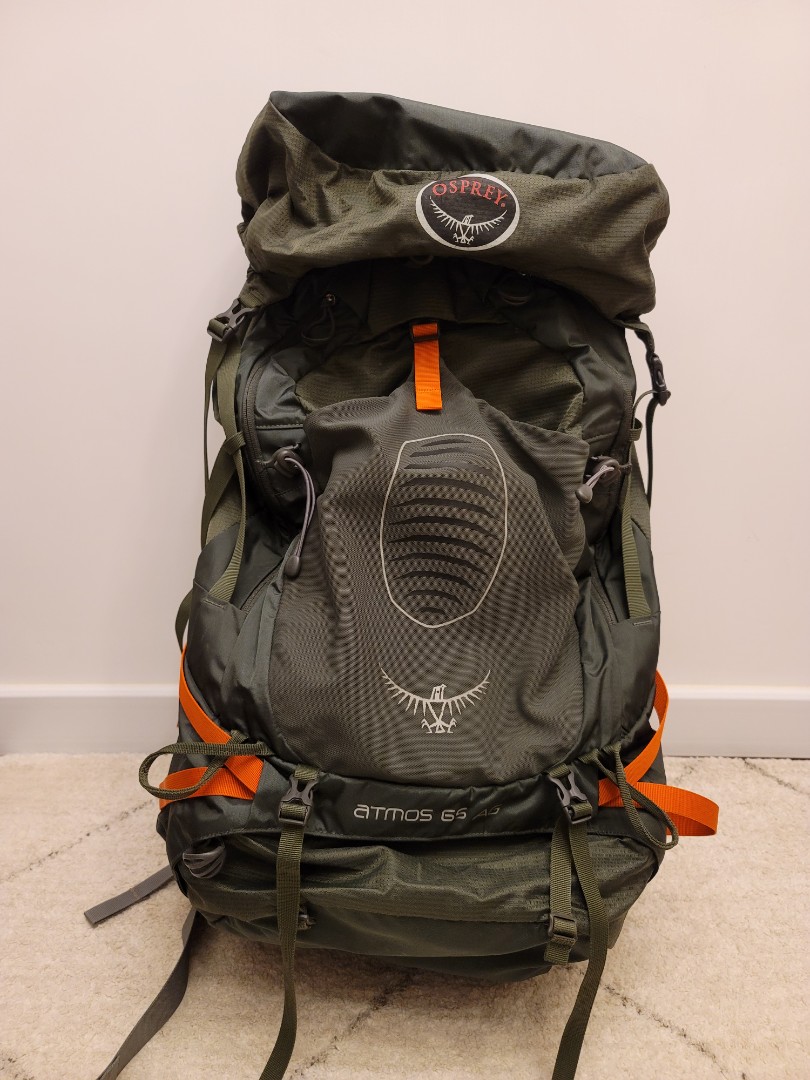 w/ rain cover!] Osprey Atmos AG 65L 