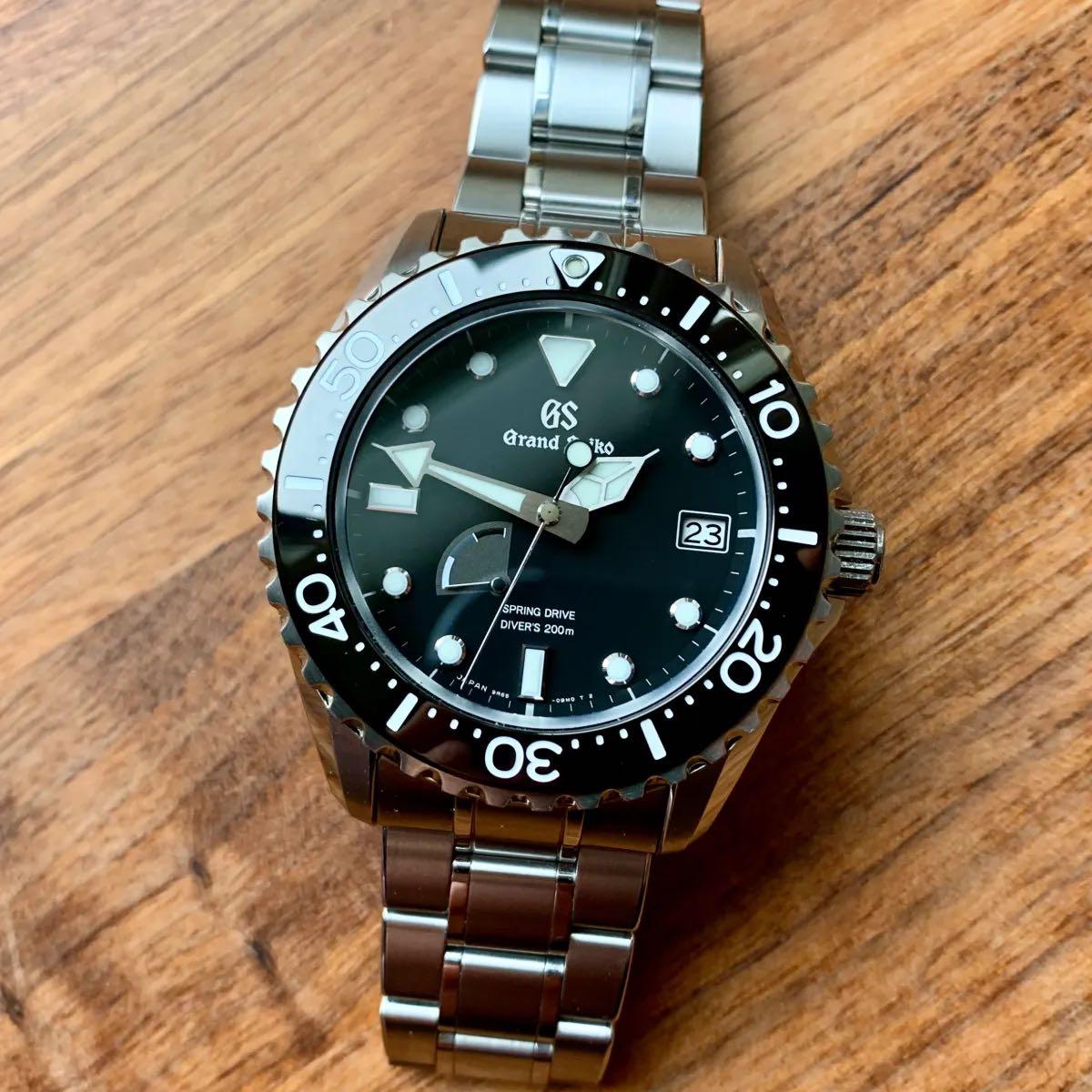 Wow Grand Seiko SBGA 229 Classy Diver 100 Authentic full set