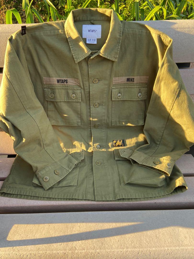 WTAPS 17AW 172WVDT-SHM01 BUDS LS 01 カーキ ジャケット・アウター