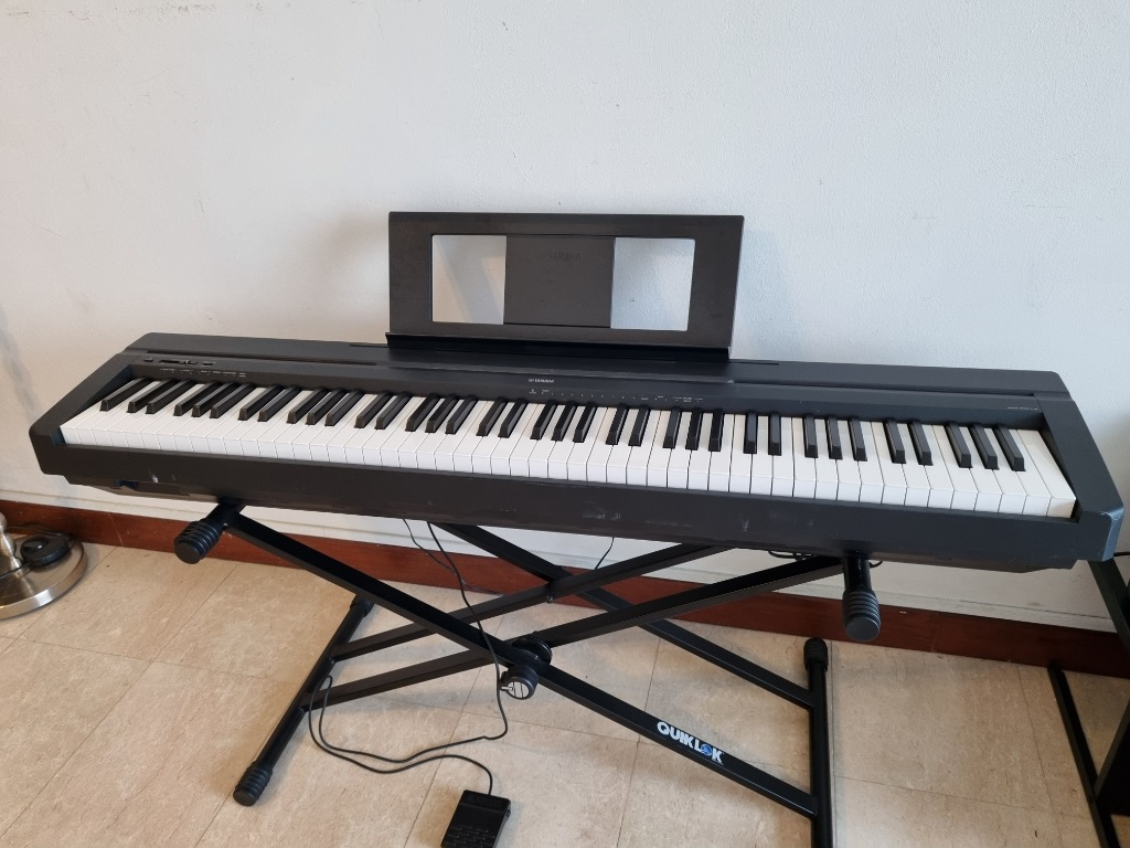 Yamaha P45 Digital Piano + Stand., Hobbies & Toys, Music & Media
