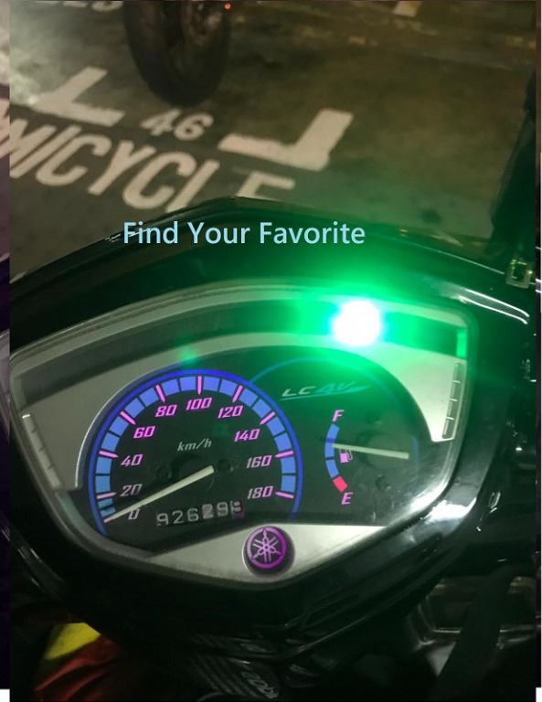 Yamaha Spark 135 Speedometer gear change indicator light on T10 5630