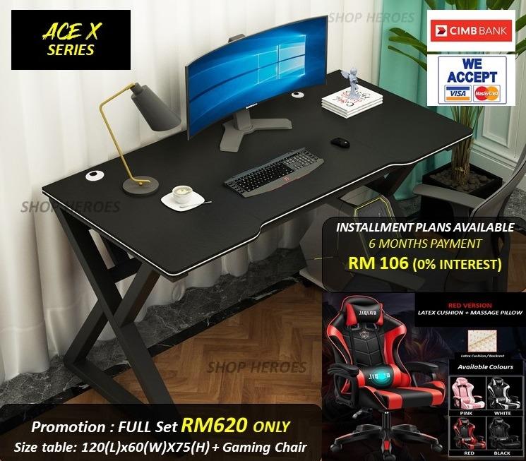 Gaming chair with laptop table sales