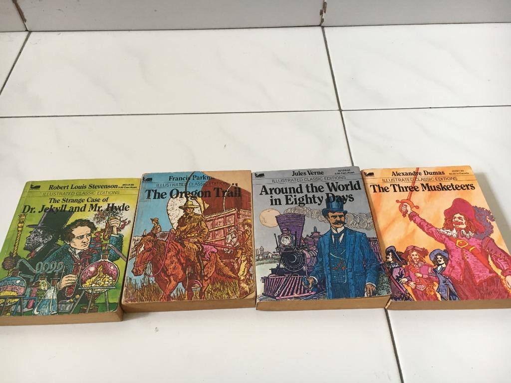 8 Children books - Time Machine, The Three Musketeers, Hobbies & Toys ...