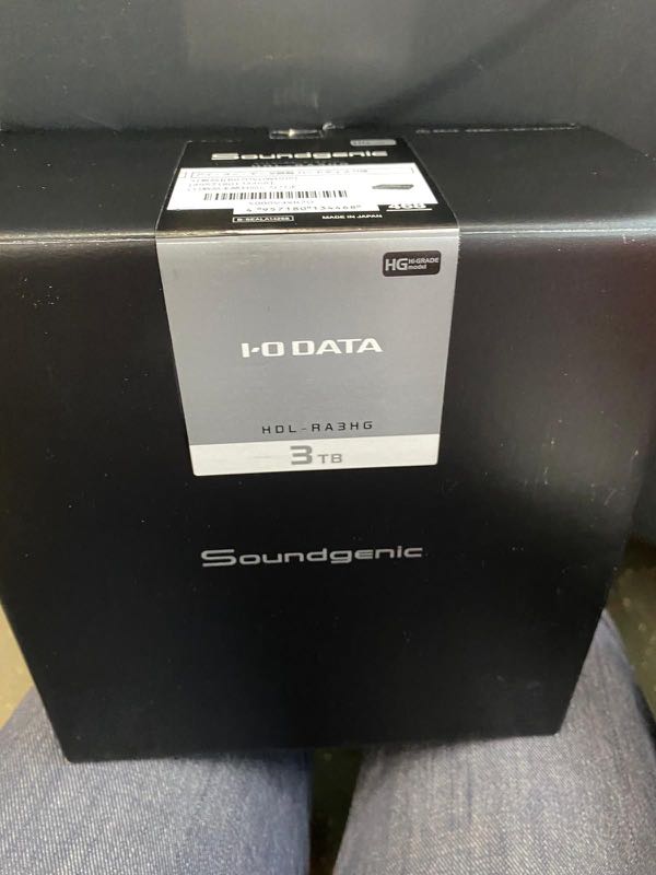 99%New 3TB I-O Data Soundgenic HDL-RA3HG (音響專用) , 音響器材