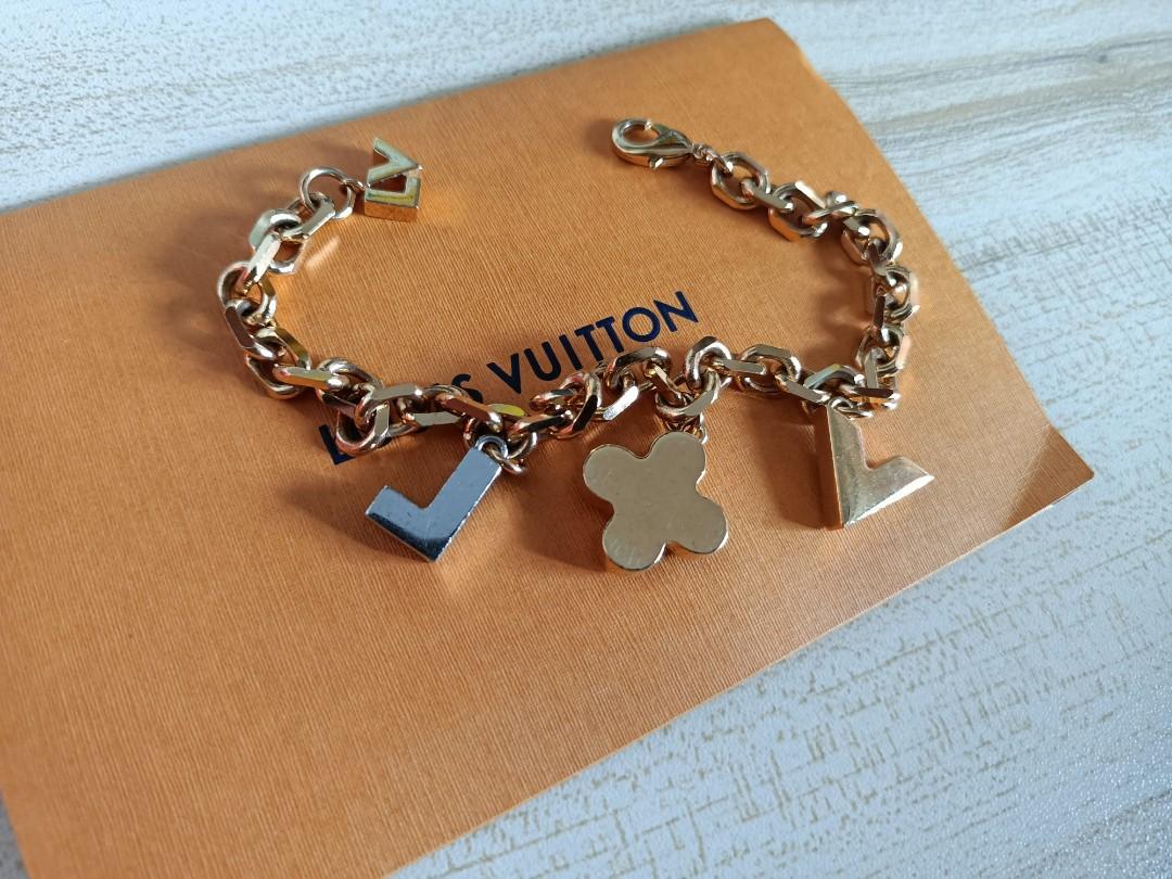 Louis Vuitton LV Crown Bracelet Brass in Brass with Brass - US