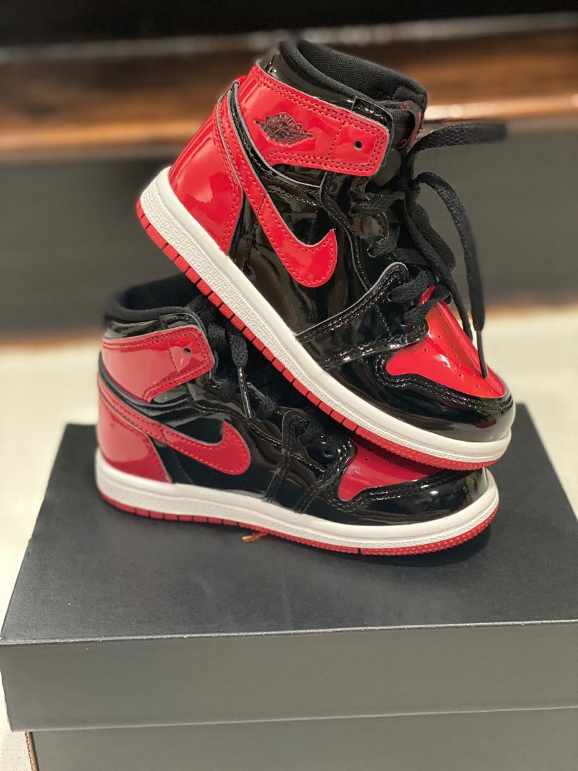 baby jordan 1 bred