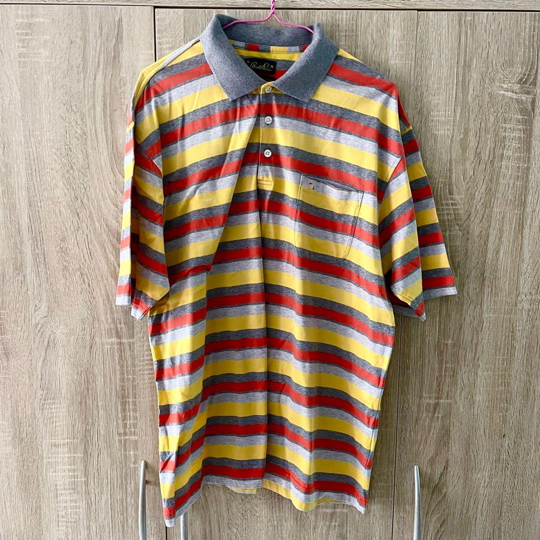 red yellow polo shirts