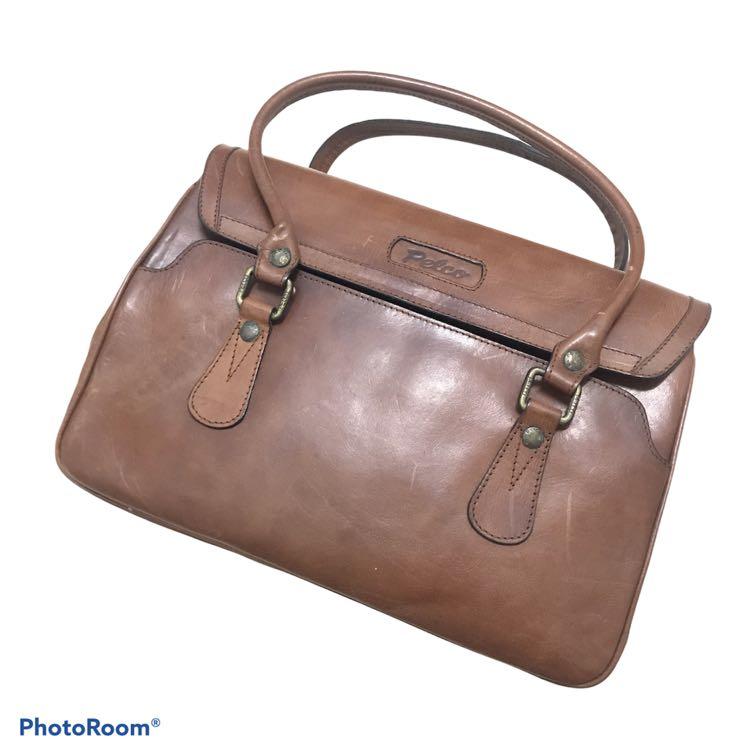 Pelco leather handbag 2025