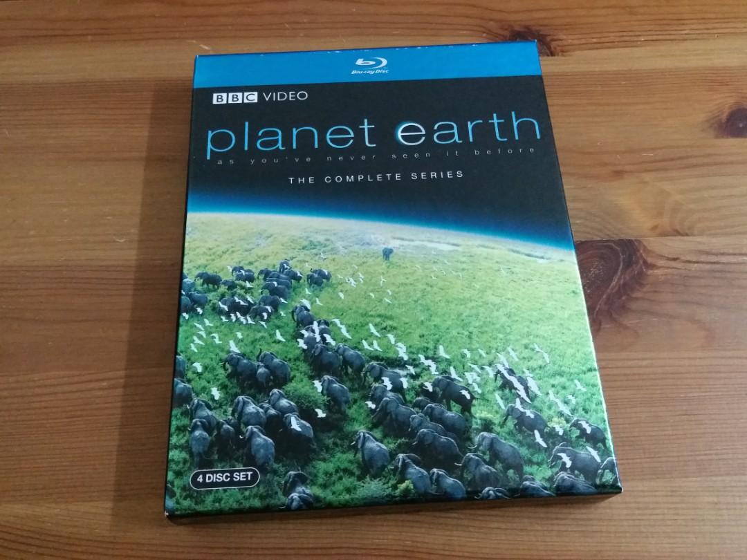 Blu-ray 藍光碟Planet Earth 天與地The Complete BBC Series - 4 Disc Set 原裝美版英文字幕(接近全新),  興趣及遊戲, 音樂樂器 配件, 音樂與媒體-