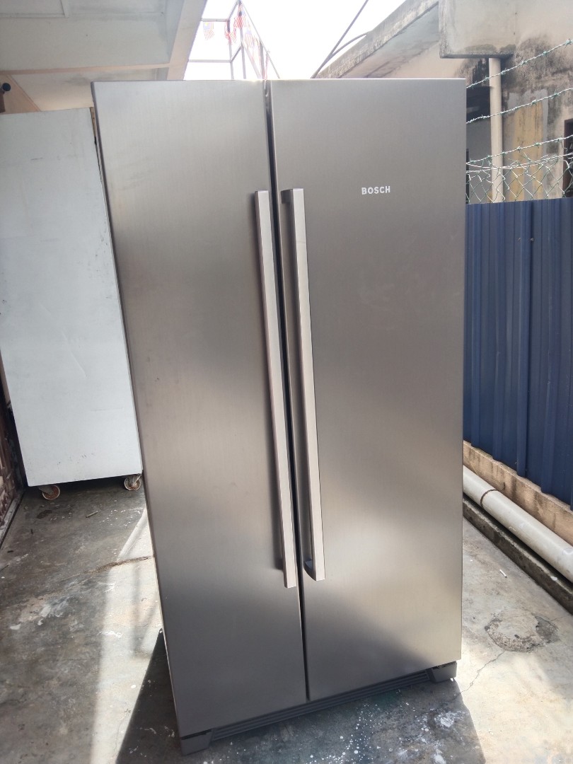 Bosch Refrigerator side by side, TV & Home Appliances, Kitchen