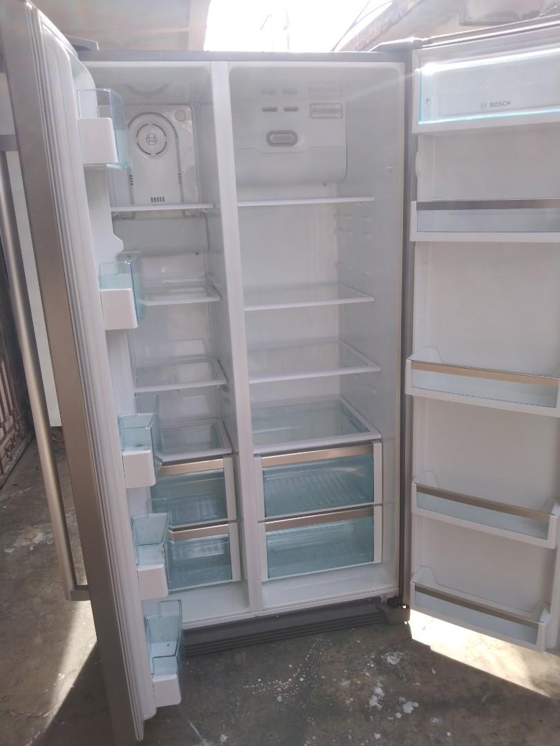 Bosch Refrigerator side by side, TV & Home Appliances, Kitchen