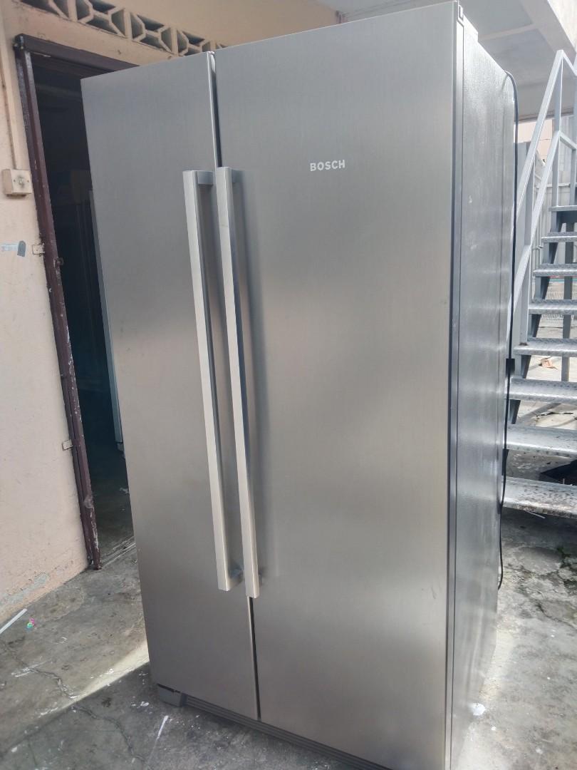Bosch Refrigerator side by side, TV & Home Appliances, Kitchen