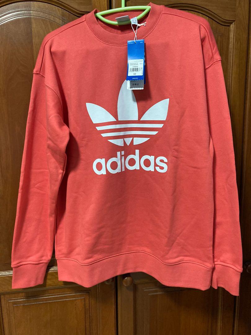 Adidas originals clearance trefoil crewneck sweatshirt