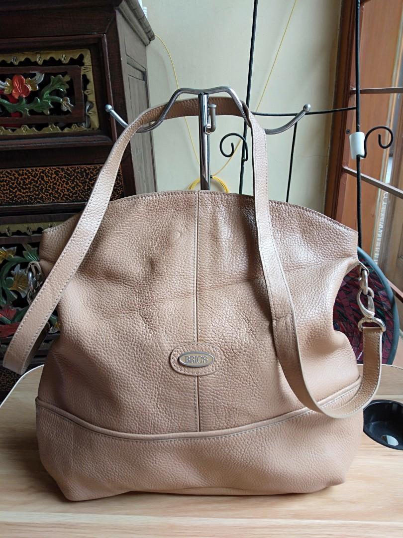 Brics Leather Bag 35x33 minus vetter bibir retak lainnya aman.cek foto