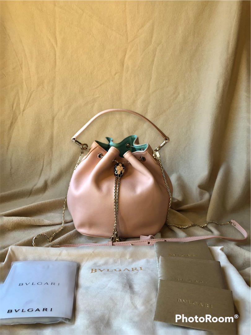 Bvlgari serpenti clearance forever bucket bag