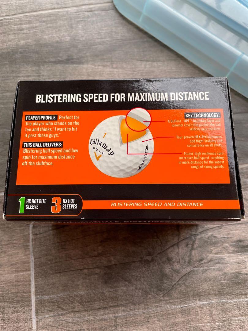 Callaway Golf Balls HX HOT, Sports Equipment, Sports & Games, Golf on