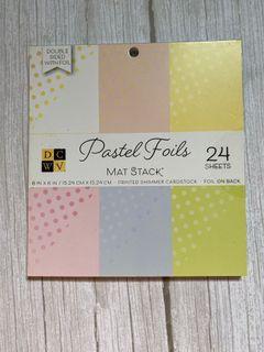 [Card stock] Pastel Foils May Stack