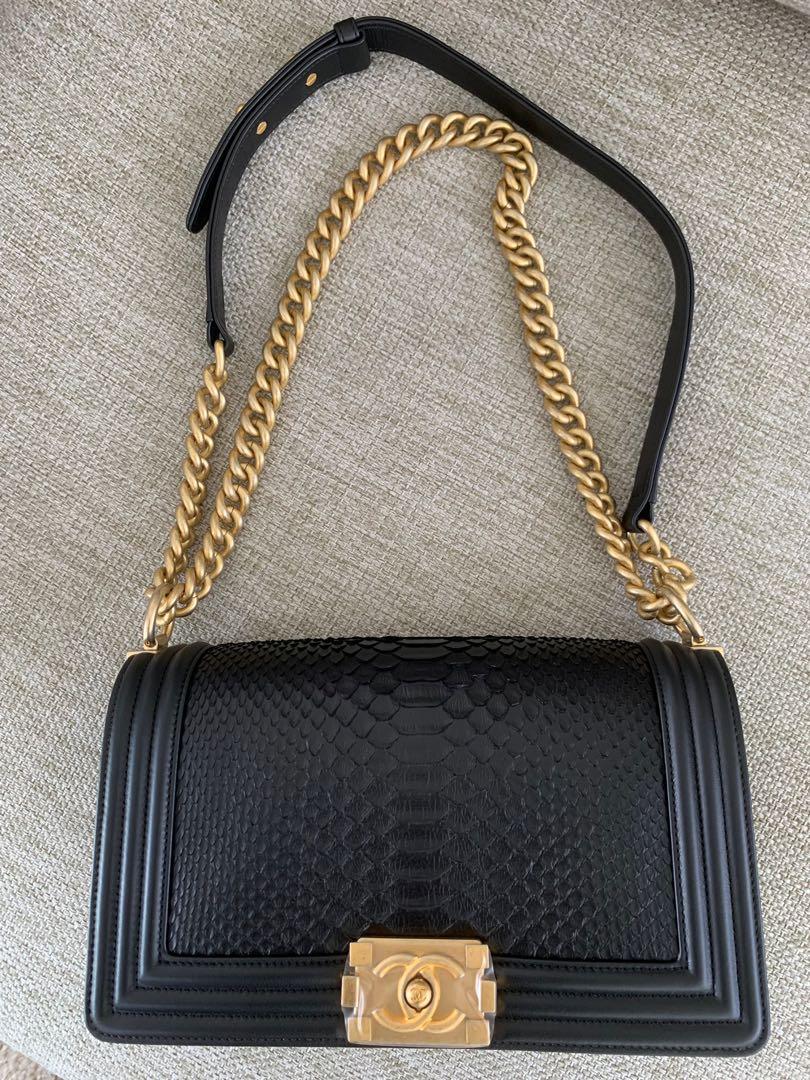 Python boy on sale bag chanel